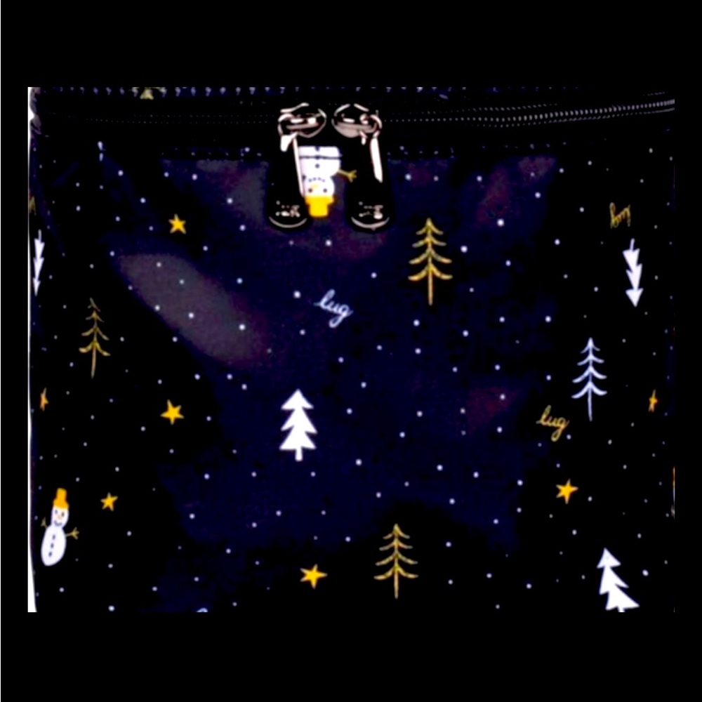 NWT:  LUG CUDDLE THROW- SNOWMAN TREES- SOFTEST BLANKET & LARGE!- Hurry Last One! - Picture 4 of 4